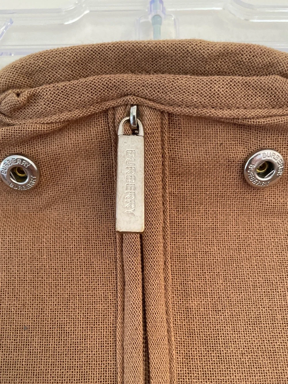 Burberry Garmet Storage Bag Suit Holder Blazer Gown Bag Designer Logo Spell Out